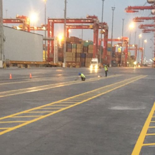 Outdoor Road Line Applications